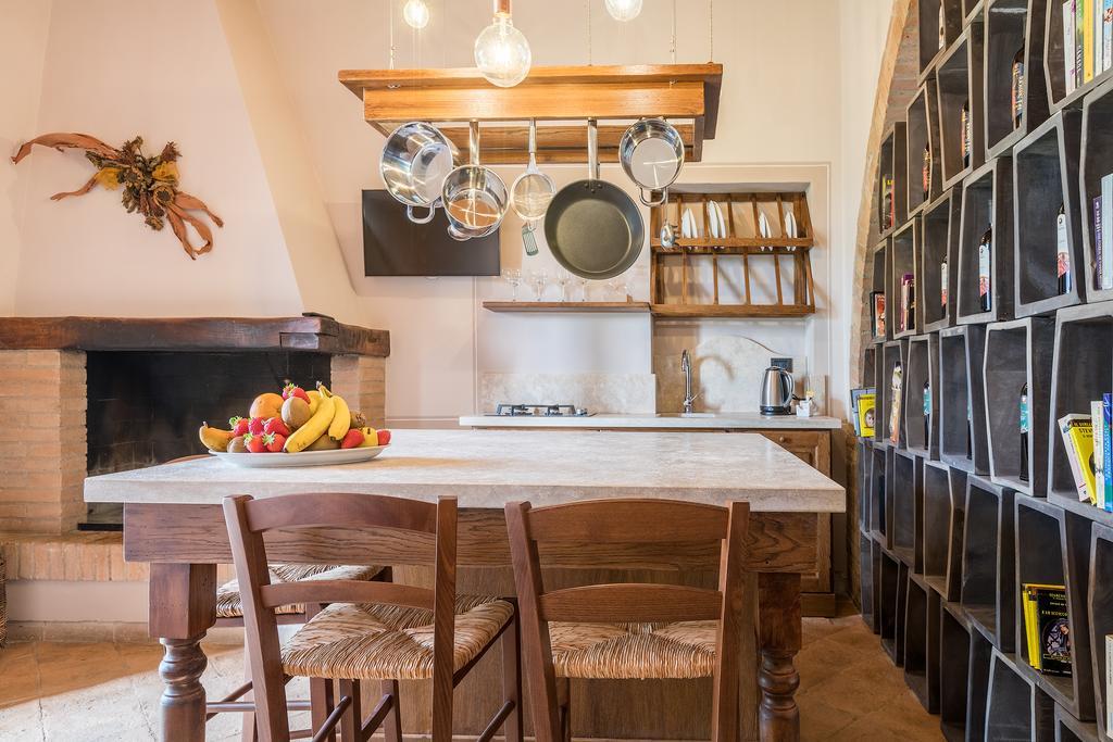 Agriturismo Poggio Istiano Bagno Vignoni Exteriör bild