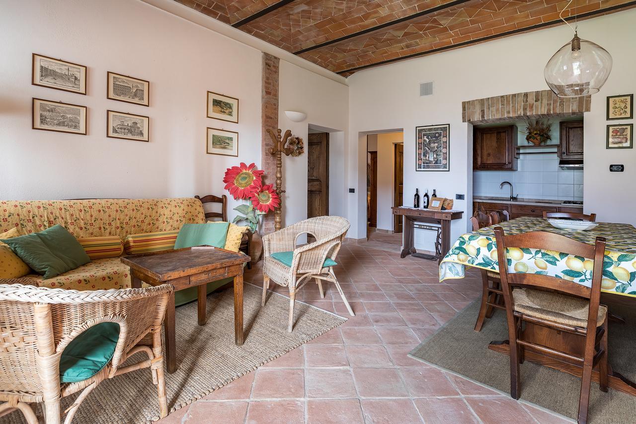 Agriturismo Poggio Istiano Bagno Vignoni Exteriör bild